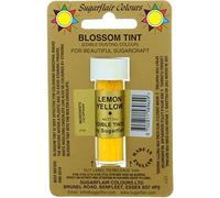 Sugarcraft Sugarflair Colour Blossom Tint Powder Dust Lemon Yellow 7ml