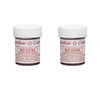 Sugarflair 2 X Maximum Concentrated Paste Red Extra