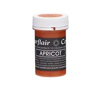 Sugarflair APRICOT Orange Pastel Paste Gel Edible Food Icing Colouring
