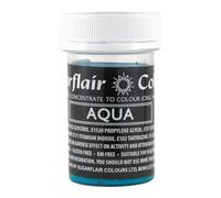 Sugarflair Aqua Pastel Food Colouring Paste, Highly Concentrated for Use with Sugar Pastes, Buttercream, Royal Icing or Cake Mix, Subtle Colour Dye - 25g (Pack of 3)