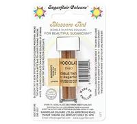 Sugarflair Blossom Tint Chocolate Food Colouring and Dusting Powder, Matt Finish, Brush On or Mix with Rejuvenator Spirit to Create a One of A Kind Cake - 7ml