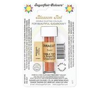 Sugarflair Blossom Tint Terracotta Food Colouring and Dusting Powder, Matt Finish, Brush On or Mix with Rejuvenator Spirit to Create a One of A Kind Cake - 7ml
