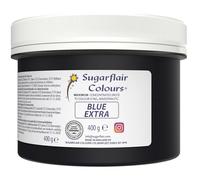 Sugarflair Blue Extra Food Colouring Paste, Maximum Concentrated Food Colouring for Buttercream, Sugar Paste, Royal Icing, Cake Mixes and More! Vibrant Colour Food Dye - 400g