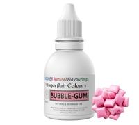 Sugarflair Bubblegum Flavouring - Natural Food Flavouring for Baking, Cakes, Ice Creams, Chocolates, Icings and More! Pack Your Bakes With A Delicious Natural Food Flavour Extract - 30ml