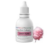 Sugarflair Candy Floss Flavouring - Natural Food Flavouring for Baking, Cakes, Ice Creams, Chocolates, Icings and More! Pack Your Bakes With A Delicious Natural Food Flavour Extract - 30ml