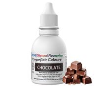 Sugarflair Chocolate Flavouring - Natural Food Flavouring for Baking, Cakes, Ice Creams, Chocolates, Icings and More! Pack Your Bakes With A Delicious Natural Food Flavour Extract - 30ml