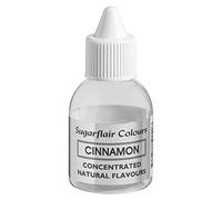 Sugarflair Cinnamon Natural Flavouring - Concentrated Natural Food Flavouring for use in Cakes, Cupcakes, Frostings, Drinks, Ice Creams - 30ml