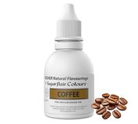 Sugarflair Coffee Flavouring - Natural Food Flavouring for Baking, Cakes, Ice Creams, Chocolates, Icings and More! Pack Your Bakes With A Delicious Natural Food Flavour Extract - 30ml
