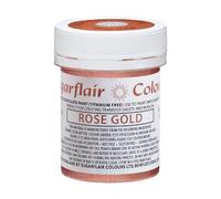 Sugarflair Colours Chocolate Colour Food Colour for Chocolate Rose Gold - Coloured Organic Cocoa Butter, Chocolate Colour for Colouring Chocolates, Chocolates - 35 g