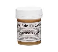 Sugarflair Confectioners Glaze 50ml - High Gloss Edible Varnish For Food, Protective Coating For Bread, Cakes, Sugarcraft, Rolls, Sugar Flowers, Chocolate