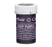 Sugarflair DEEP PURPLE Paste Gel Edible Food Colouring Colour Icing Quality