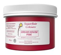 Sugarflair Dream House Pink Extra Food Colouring Paste 400g - Maximum Concentrated Paste Food Dye for Cake Decorating, Fondant, Buttercream, Cake Batter and More - Vegan, Kosher, Bake-Stable