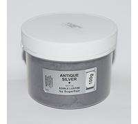Sugarflair Edible Lustre Colour - Antique Silver 100g Value Pack