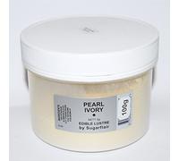 Sugarflair Edible Lustre Colour - Pearl Ivory 100g Value Pack