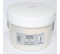 Sugarflair Edible Lustre Colour - Pearl White 100g Value Pack