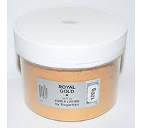 Sugarflair Edible Lustre Colour - Royal Gold 100g Value Pack