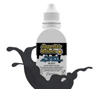 Sugarflair Essentials Black Liquid Food Colouring 25ml - Vibrant Concentrated Water Based Dye for Cake Decorating, Sugar Paste, Buttercream, Royal Icing, Macarons - Bake-Stable, Vegan, Kosher