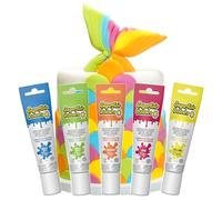 Sugarflair Essentials Food Colouring Gel Brights 5 Set - Highly Concentrated Food Colouring Gel for Sugar Paste, Royal Icing, Buttercream, Cake Decorations, Cakes and More! Vibrant Food Dye - 5x 25g
