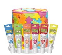 Sugarflair Essentials Food Colouring Gel Set, Popular 6x 25g - Concentrated Gel Food Dye for Cake Decorating, Buttercream, Fondant, Royal Icing - Vegan, Kosher, Bake-Stablean, Kosher