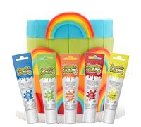 Sugarflair Essentials Food Colouring Gel Set, Rainbow 5x 25g - Concentrated Gel Food Dye for Cake Decorating, Buttercream, Fondant, Royal Icing - Vegan, Kosher, Bake-Stablean, Kosher