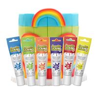 Sugarflair Essentials Food Colouring Gel Set, Rainbow 6x 25g - Concentrated Gel Food Dye for Cake Decorating, Buttercream, Fondant, Royal Icing - Vegan, Kosher, Bake-Stable