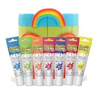 Sugarflair Essentials Food Colouring Gel Set, Rainbow 7x 25g - Concentrated Gel Food Dye for Cake Decorating, Buttercream, Fondant, Royal Icing - Vegan, Kosher, Bake-Stable