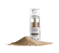 Sugarflair Flash Gold Edible Glitter Dust Spray (Non-Aerosol) - E171 Free - Add a Shimmering Lustre Sparkle to Cakes, Cupcakes, Chocolate, Baking, Desserts, Ice Cream, Drinks, Cocktails - 10g