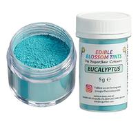 Sugarflair Food Colouring Powder Dust Eucalyptus Blossom Tint, Use on Cake Decorations or Colour Sugarpaste, Fondant, Icing, Chocolate, Buttercream, Royal Icing, Macarons and More! - 5g