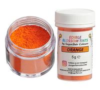Sugarflair Food Colouring Powder Dust Orange Blossom Tint, Use on Cake Decorations or Colour Sugarpaste, Fondant, Icing, Chocolate, Buttercream, Royal Icing, Macarons and More! - 5g