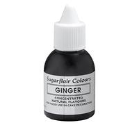 Sugarflair Ginger Natural Flavouring - Concentrated Natural Food Flavouring for use in Cakes, Cupcakes, Frostings, Drinks, Ice Creams - 30ml