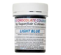Sugarflair Light Blue Cocoa Butter - For Chocolate Coloring & Painting Directly Onto Chocolate, Transfer Sheets or Moulds - 35g