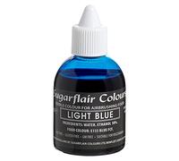 Sugarflair Light Blue Edible Airbrush Colour - Edible Food Colouring Airbrush Paint for Cakes, Cupcakes, Icing and Cake Decorations - 60ml