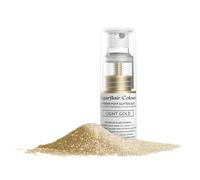 Sugarflair Light Gold Edible Glitter Dust Spray (Non-Aerosol) - Add a Shimmering Lustre Sparkle to Cakes, Cupcakes, Chocolate, Baking, Desserts, Ice Cream, Drinks, Cocktails and more - 10g