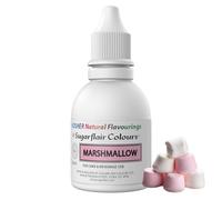 Sugarflair Marshmallow Flavouring - Natural Food Flavouring for Baking, Cakes, Ice Creams, Chocolates, Icings and More! Pack Your Bakes With A Delicious Natural Food Flavour Extract - 30ml