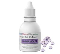 Sugarflair Parma Violet Flavouring - Natural Food Flavouring for Baking, Cakes, Ice Creams, Chocolates, Icings and More! Pack Your Bakes With A Delicious Natural Food Flavour Extract - 30ml