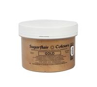Sugarflair Paste Colours - Gold Satin - 400g