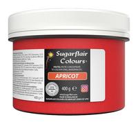 Sugarflair Pastel Apricot Food Colouring Paste - Highly Concentrated for Use with Buttercream, Sugar Paste, Royal Icing or Cake Mixes, Vibrant Colour Food Dye - 400g