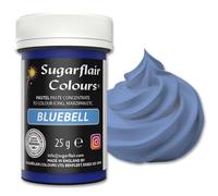 Sugarflair Pastel Bluebell Food Colouring Paste 25g - Concentrated Paste Food Dye for Cake Decorating, Fondant, Buttercream, Cake Batter and More - Vegan, Kosher, Bake-Stable