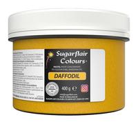Sugarflair Pastel Daffodil Food Colouring Paste - Highly Concentrated for Use with Buttercream, Sugar Paste, Royal Icing or Cake Mixes, Vibrant Colour Food Dye - 400g