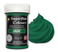Sugarflair Pastel Jade Food Colouring Paste 25g - Concentrated Paste Food Dye for Cake Decorating, Fondant, Buttercream, Cake Batter and More - Vegan, Kosher, Bake-Stable
