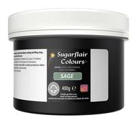 Sugarflair Pastel Sage Food Colouring Paste - Highly Concentrated for Use with Buttercream, Sugar Paste, Royal Icing or Cake Mixes, Vibrant Colour Food Dye - 400g
