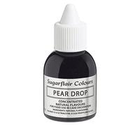 Sugarflair Pear Drop Natural Flavouring - Concentrated Natural Food Flavouring for use in Cakes, Cupcakes, Frostings, Drinks, Ice Creams - 30ml