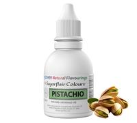 Sugarflair Pistachio Flavouring - Natural Food Flavouring for Baking, Cakes, Ice Creams, Chocolates, Icings and More! Pack Your Bakes With A Delicious Natural Food Flavour Extract - 30ml