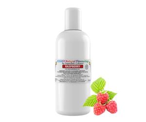 Sugarflair Raspberry Flavouring - Natural Food Flavouring for Baking, Cakes, Ice Creams, Chocolates, Icings and More! Pack Your Bakes With A Delicious Natural Food Flavour Extract - 250g