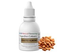 Sugarflair Roasted Flavouring - Natural Food Flavouring for Baking, Cakes, Ice Creams, Chocolates, Icings and More! Pack Your Bakes With A Delicious Natural Food Flavour Extract - 30ml