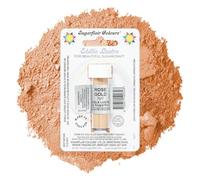 Sugarflair Rose Gold Edible Lustre Dust, Add a Lustrous Shine to Cakes or Decorations. Brush On or Add Rejuvenator to Create Eye-Catching Edible Paint, Gives Shine to Your Bakes - 2g