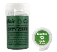 Sugarflair - Satin range - Frosty Green - Cake decoration concentrated liquid food colour paste