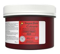 Sugarflair Spectral Christmas Red Food Colouring Paste, Highly Concentrated Food Colouring for Buttercream, Sugar Paste, Royal Icing, Cake Decorations and More! Vibrant Colour Food Dye - 400g