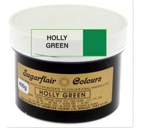 Sugarflair Spectral Concentrated Paste Food Colouring - Holly GREEN-400g Bulk Pack