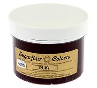 Sugarflair Spectral Concentrated Paste Food Colouring - RUBY-400g Bulk Pack